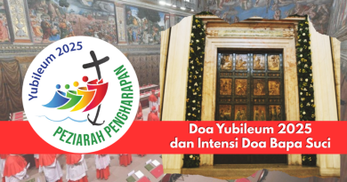 Doa Tahun Yubileum 2025 dan Intensi Doa Bapa Suci