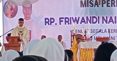 Dari Balige Menuju Beijing: Misa Perdana Pastor Friwandi Nainggolan SX